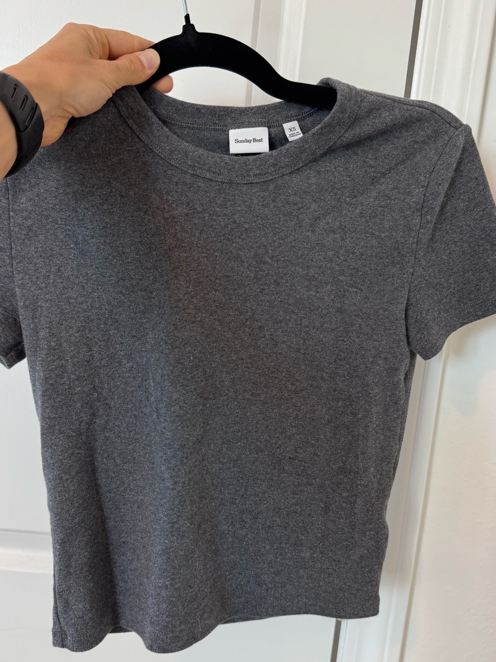 Aritzia Sunday Best little tee shirt